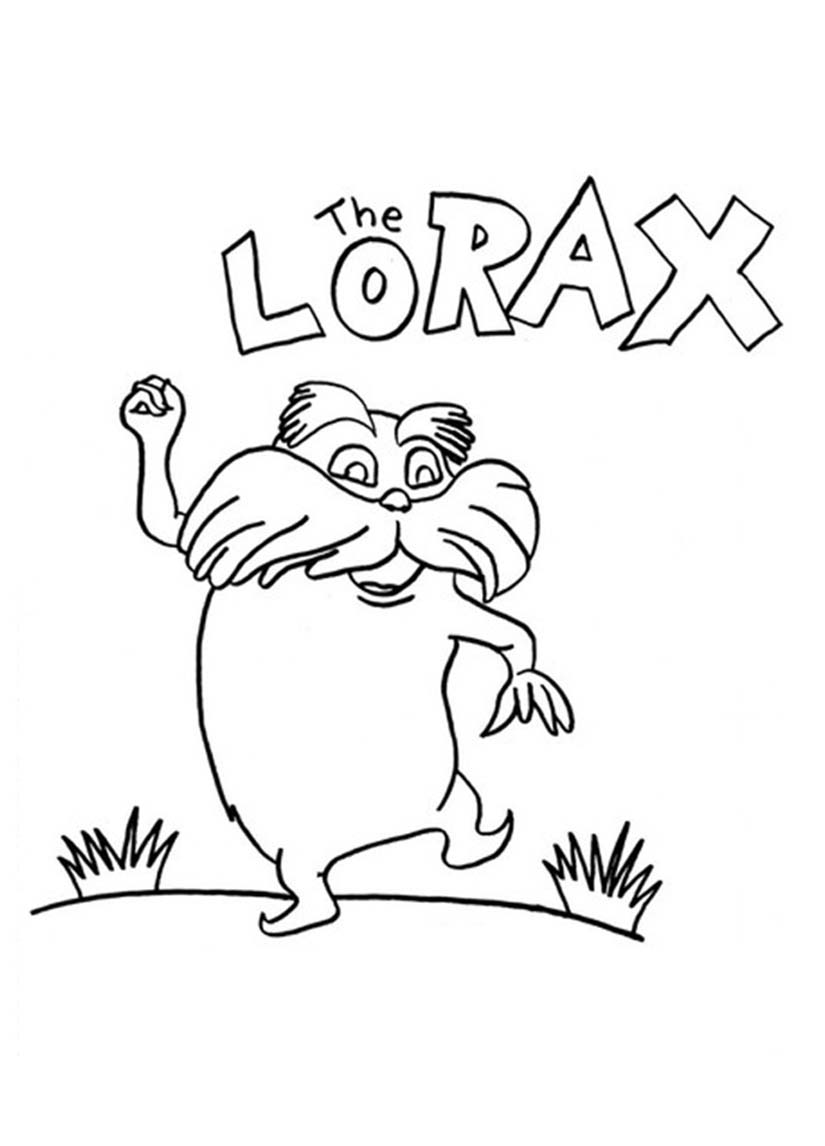 lorax coloring pages the lorax39s truffula trees recipe dishmaps pages lorax coloring 