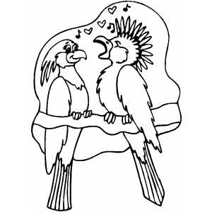 love birds coloring pages colourful and whimsical art to add a bit of magic to by pages love birds coloring 