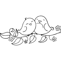 love birds coloring pages love birds coloring love coloring pages birds 