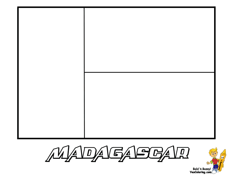 madagascar flag coloring page flag of madagascar to print out madagascar flag coloring page 