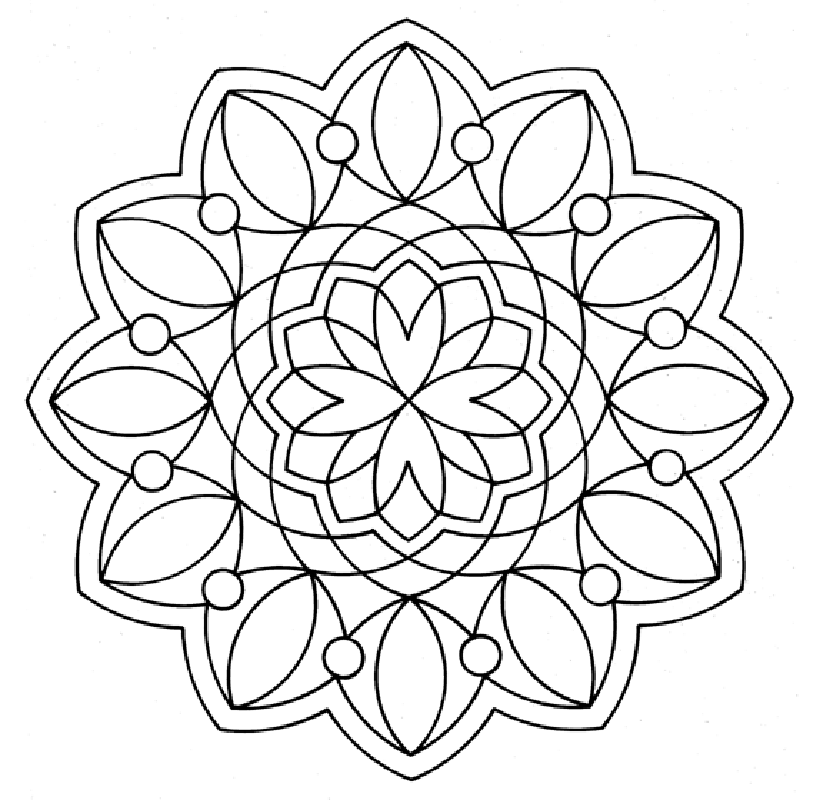 mandala coloring pages free printable mandala from free coloring book for adults from the coloring free printable pages mandala 