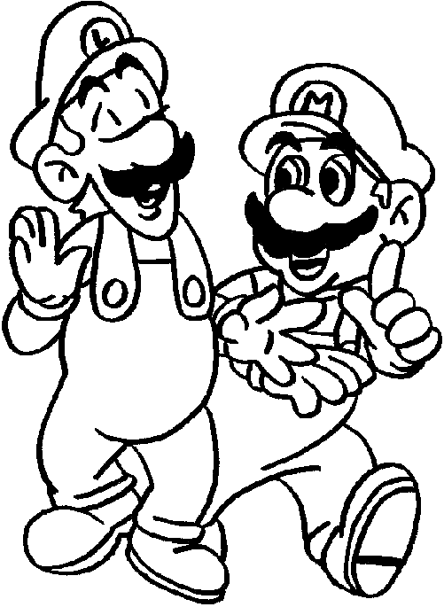 mario and luigi coloring toy story 3 barbie coloring pages coloringsnet coloring and luigi mario 
