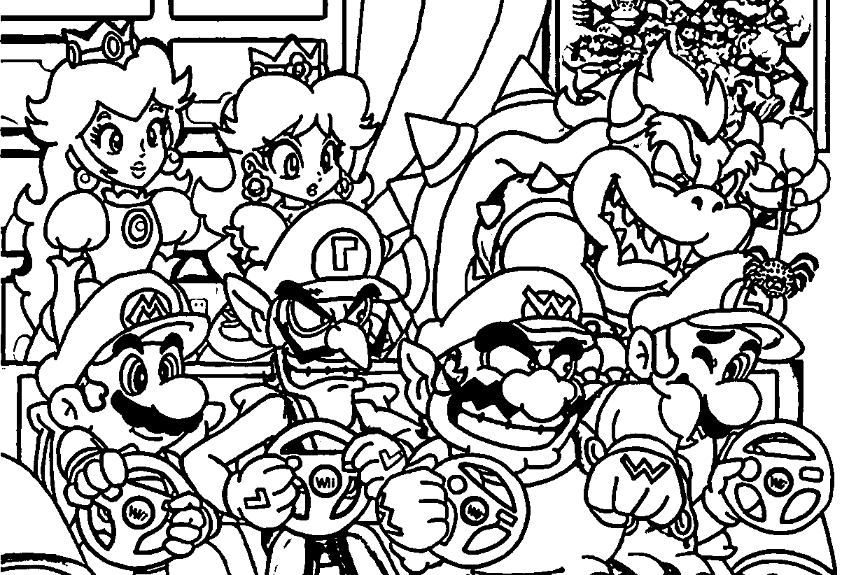 mario characters coloring pages all mario characters coloring pages coloring home coloring mario pages characters 1 1