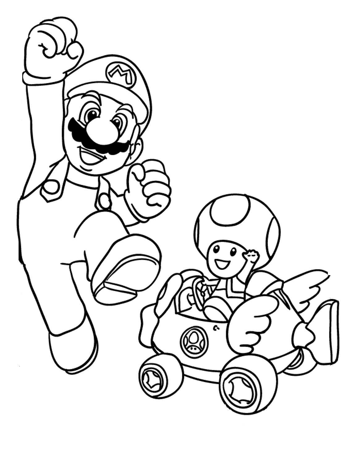 mario pictures to print monster from mario cartoon coloring pages for kids print mario pictures to 
