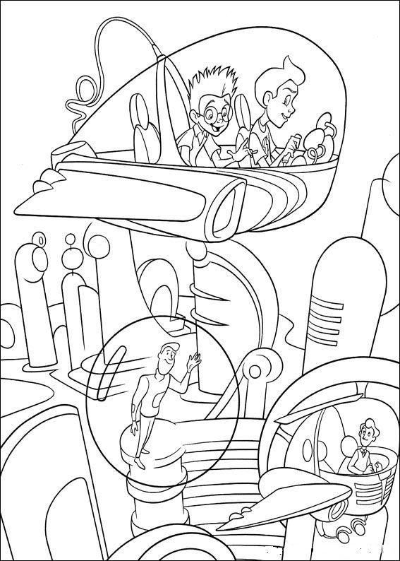 meet the robinsons coloring pages meet the robinsons coloring pages robinsons pages coloring the meet 