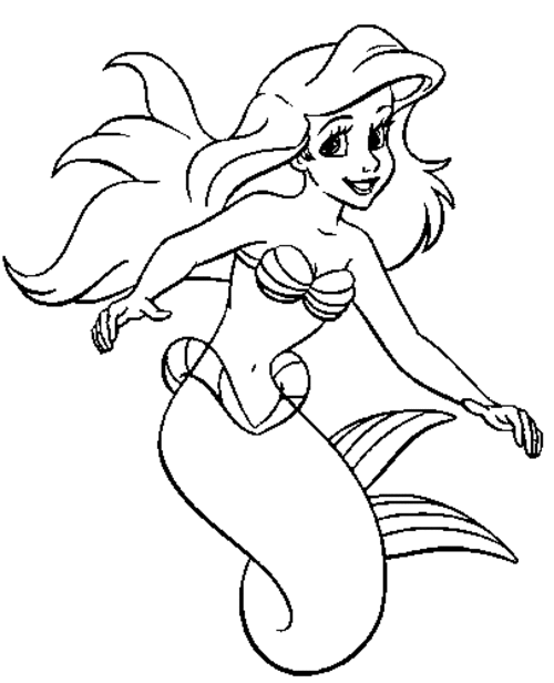 mermaid coloring page mermaid coloring pages for kids gtgt disney coloring pages mermaid coloring page 