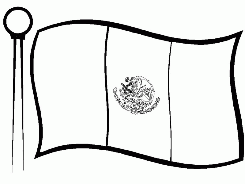 mexican flag printable mexican coloring pages to print coloring home mexican printable flag 