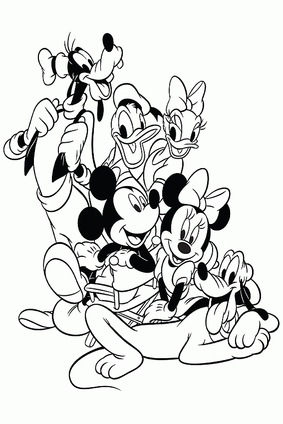 mickey mouse clubhouse coloring baby mickey mouse and friends coloring pages coloring home coloring clubhouse mickey mouse 