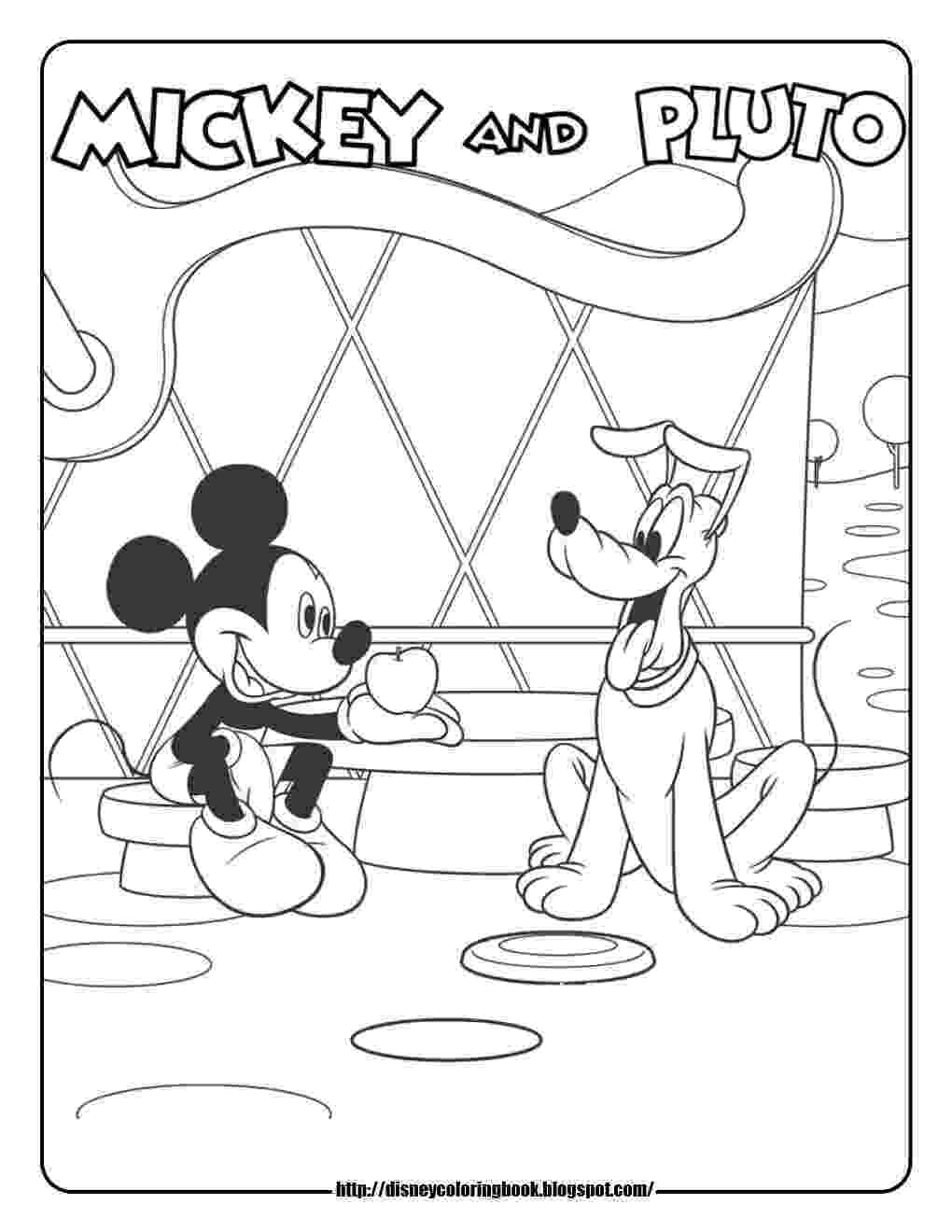 mickey mouse clubhouse coloring page mickey mouse clubhouse 1 free disney coloring sheets mouse clubhouse page mickey coloring 