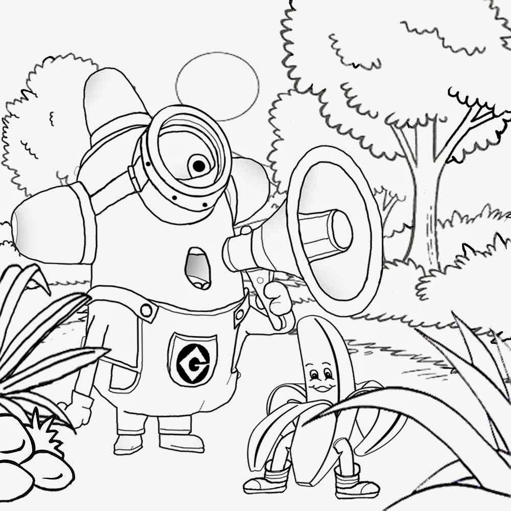minions coloring pages free coloring pages printable pictures to color kids minions coloring pages 