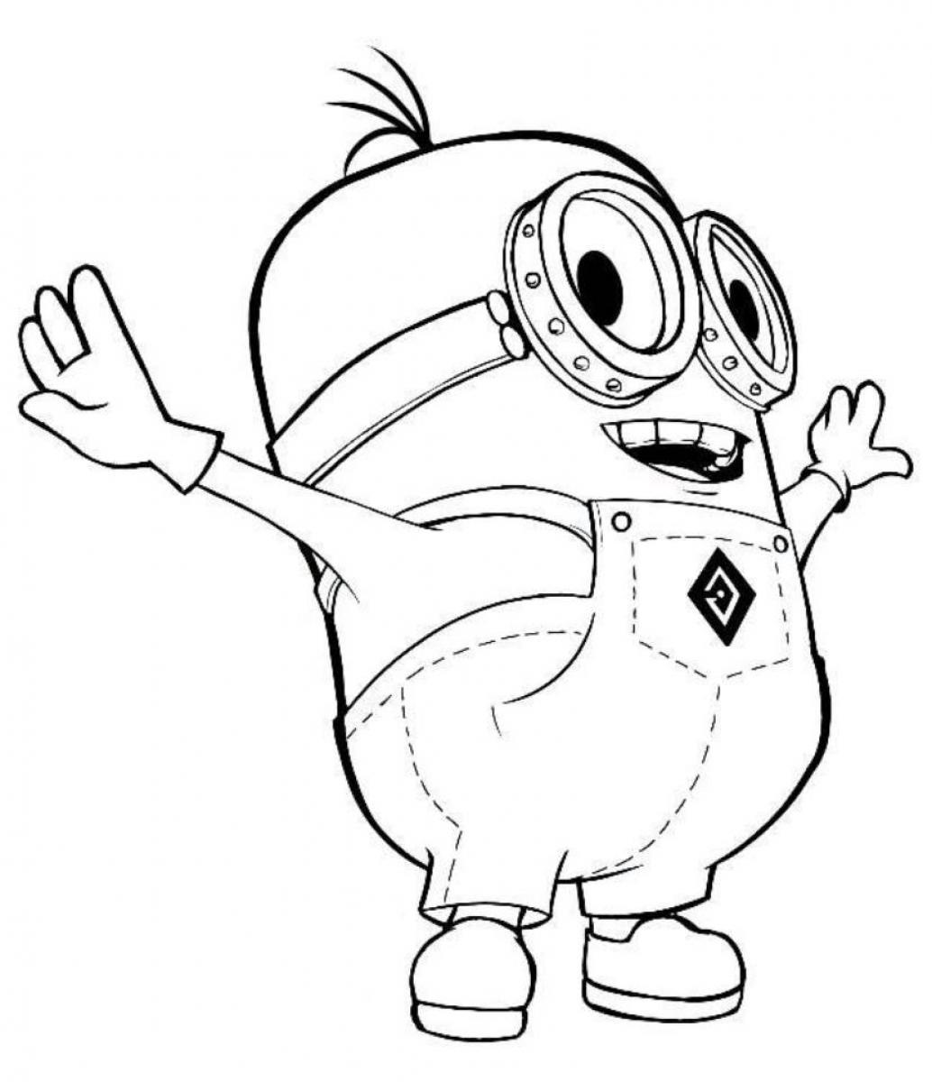 minions coloring pages free coloring pages printable pictures to color kids minions coloring pages 1 1