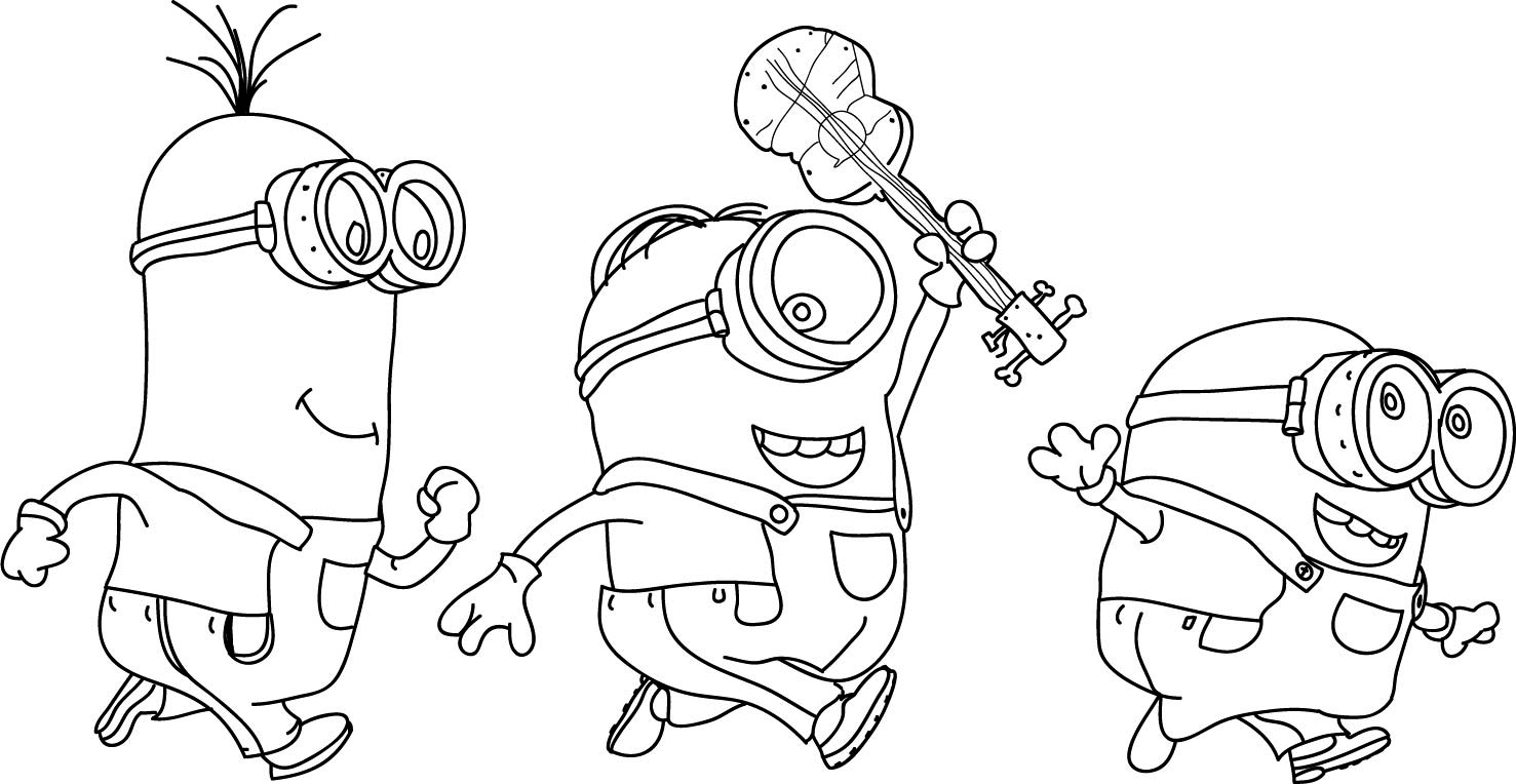 minions coloring pages minion coloring pages free download best minion coloring pages minions coloring 