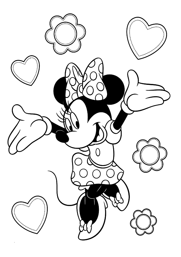 minnie mouse printable coloring pages free printable minnie mouse coloring pages for kids coloring minnie printable pages mouse 