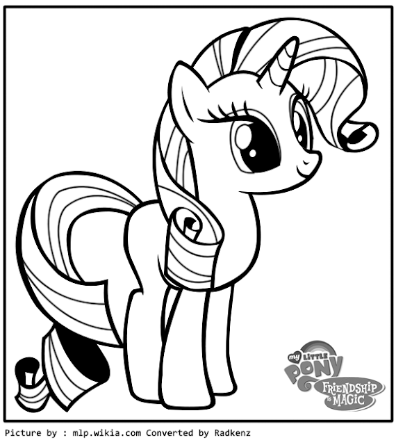 mlp pictures radkenz artworks gallery my little pony rarity coloring pictures mlp 