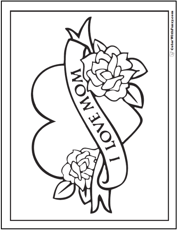 mom coloring pages 45 mothers day coloring pages print and customize for mom coloring mom pages 