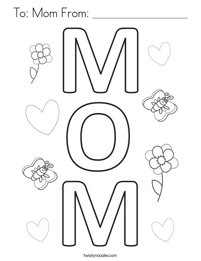 mom coloring pages to mom from coloring page twisty noodle mom coloring pages 