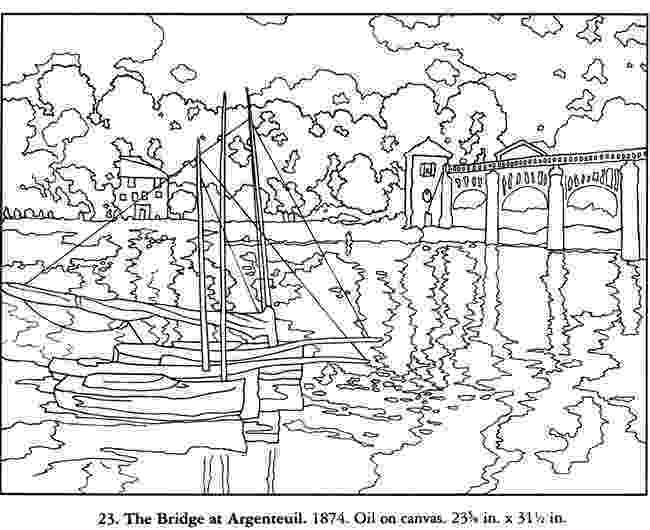monet coloring pages monet the early years coloring book pages monet coloring 1 1