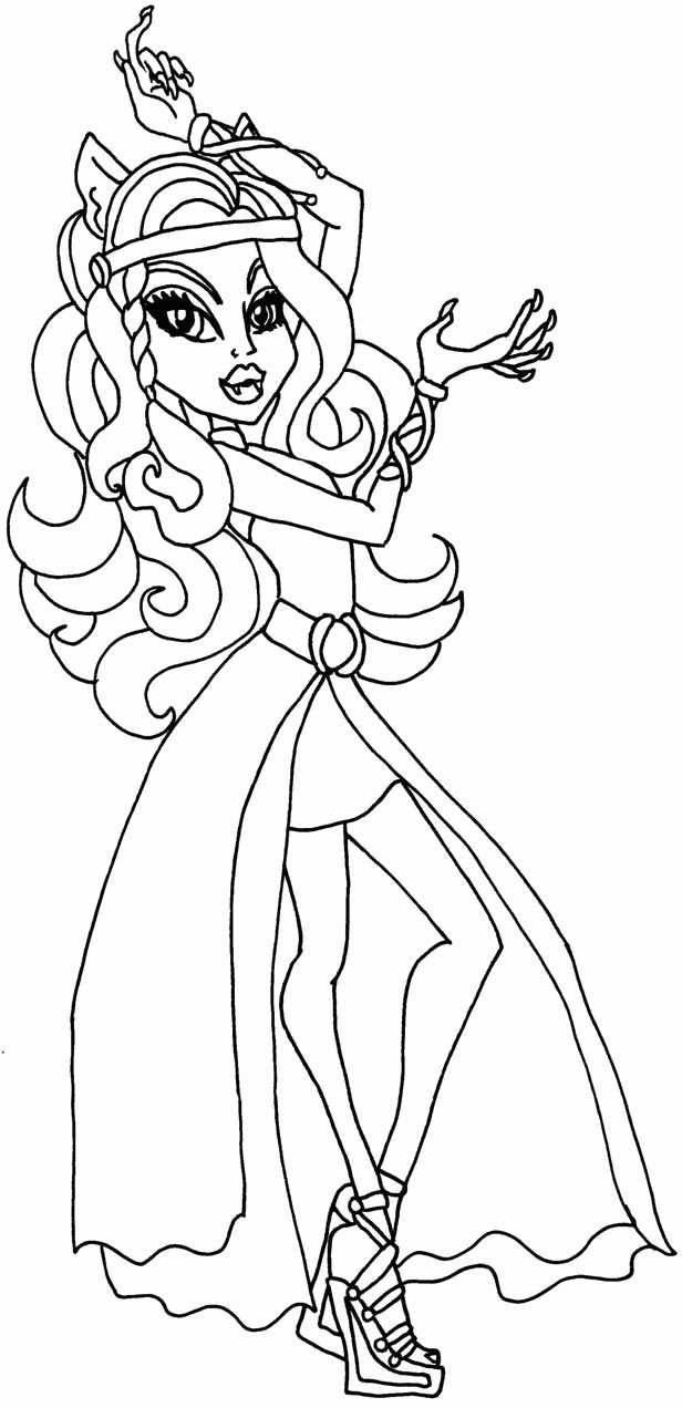 monster high coloring pages clawdeen wolf clawdeen wolf monster high coloring page coloring pages pages high coloring monster clawdeen wolf 