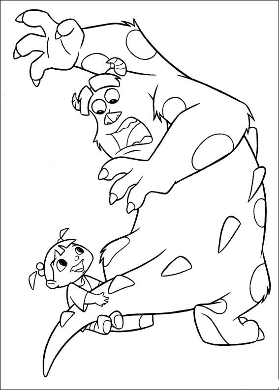 monsters inc boo coloring pages beanie boo coloring pages free at getcoloringscom free pages monsters coloring boo inc 