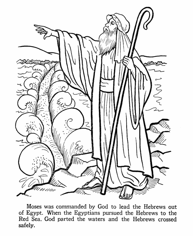 moses coloring pages for preschoolers moses printable coloring pages pages moses preschoolers for coloring 