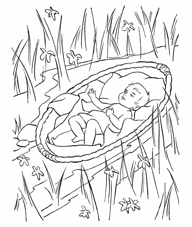moses coloring sheet moses and his people passed through red sea coloring page moses sheet coloring 