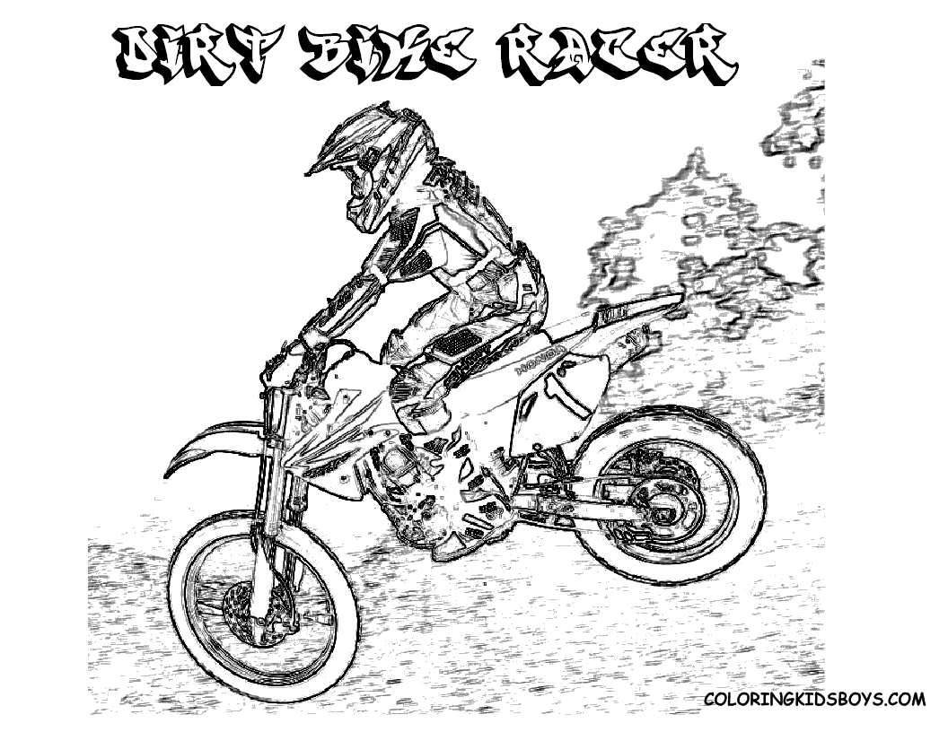 motocross coloring pages dirt bike coloring page free printable coloring pages coloring pages motocross 