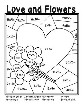 multiplication coloring page color by number multiplication best coloring pages for kids coloring page multiplication 1 1