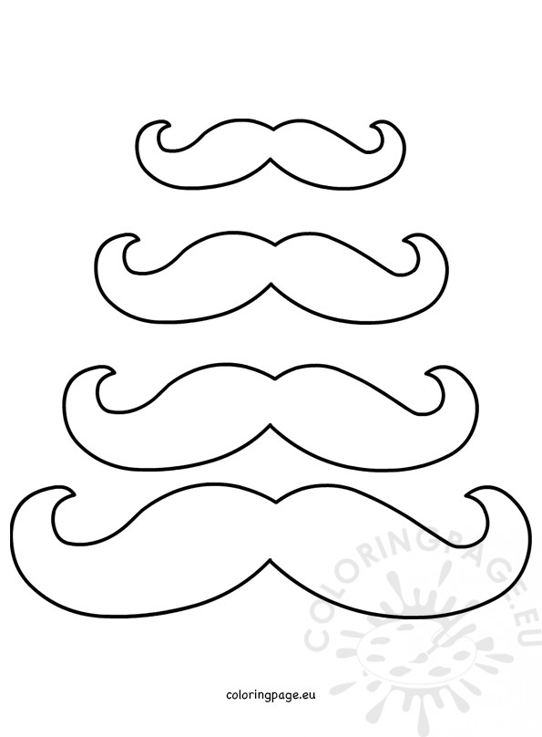 mustache coloring pages creator39s joy printable mustache cutout pattern for mustache pages coloring 