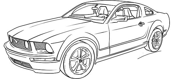 mustang pictures to color mustang coloring page getcoloringpagescom pictures color mustang to 