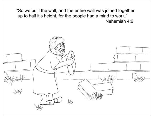 nehemiah coloring pages 26 best bible nehemiah images on pinterest bible pages coloring nehemiah 