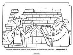 nehemiah coloring pages book of nehemiah bible coloring page sketch coloring page coloring nehemiah pages 