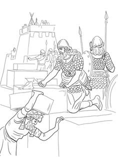 nehemiah coloring pages map of the wall built around jerusalem by nehemiah nehemiah coloring pages 