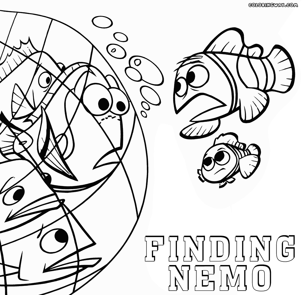 nemo and friends coloring pages finding nemo coloring pages coloring pages to download nemo and pages coloring friends 