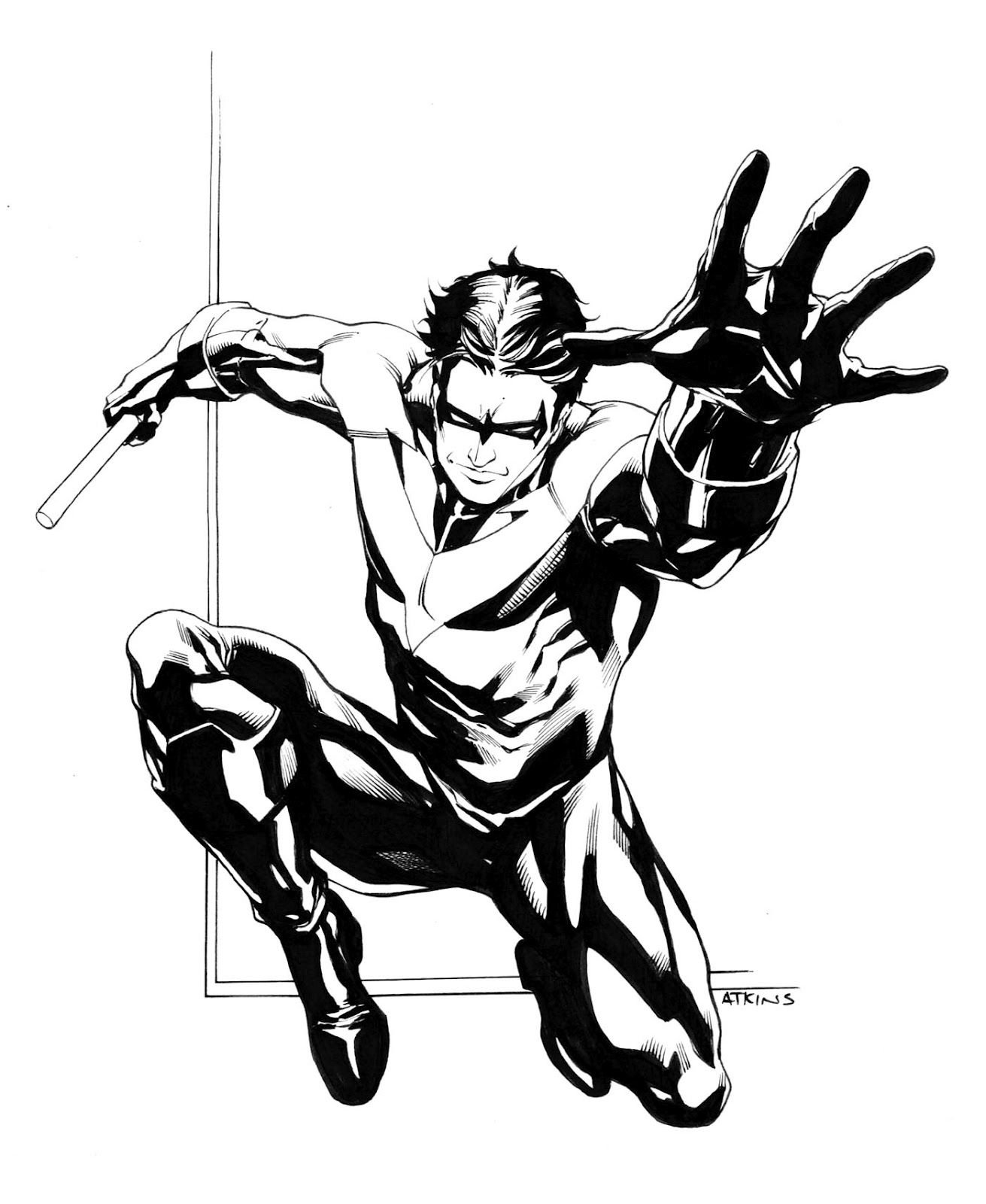 nightwing coloring pages free printable nightwing coloring pages for kids coloring pages nightwing 