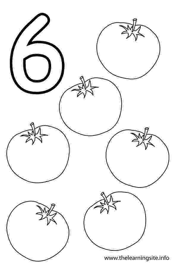 number 6 coloring pages number 6 coloring page get coloring pages coloring 6 number pages 