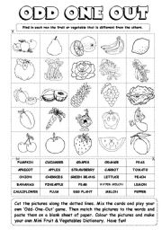 odd one out printable english worksheets odd one out 66 printable out odd one 