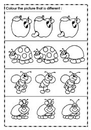 odd one out printable same different odd one out esl worksheet by 3mmm odd printable out one 