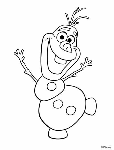 olaf coloring page olaf coloring pages getcoloringpagescom coloring olaf page 