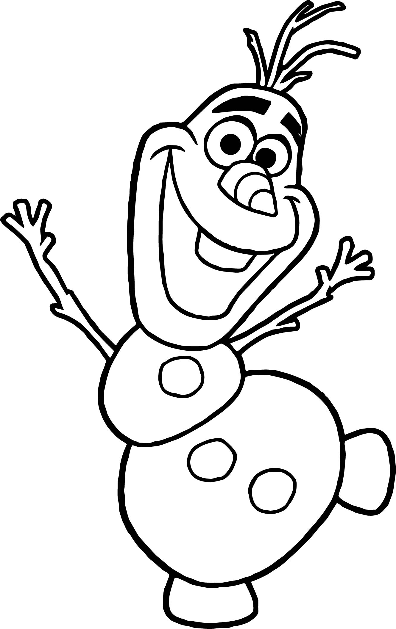 olaf coloring page olaf dance coloring page wecoloringpagecom coloring page olaf 