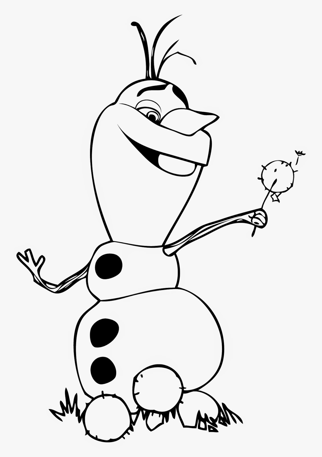 olaf coloring page olafs summer coloring page disney family olaf page coloring 