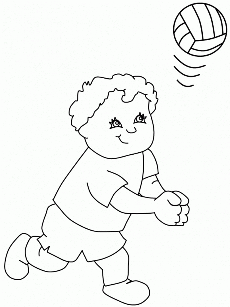 online coloring for toddlers free printable volleyball coloring pages for kids coloring online toddlers for 
