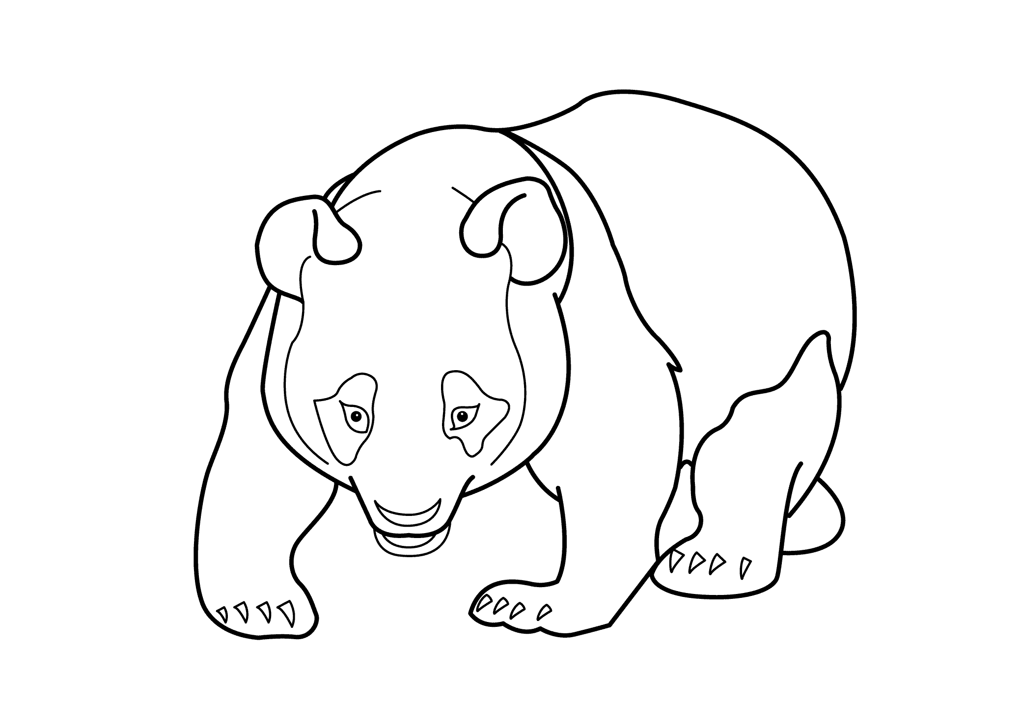 panda coloring page panda coloring pages best coloring pages for kids page panda coloring 1 1