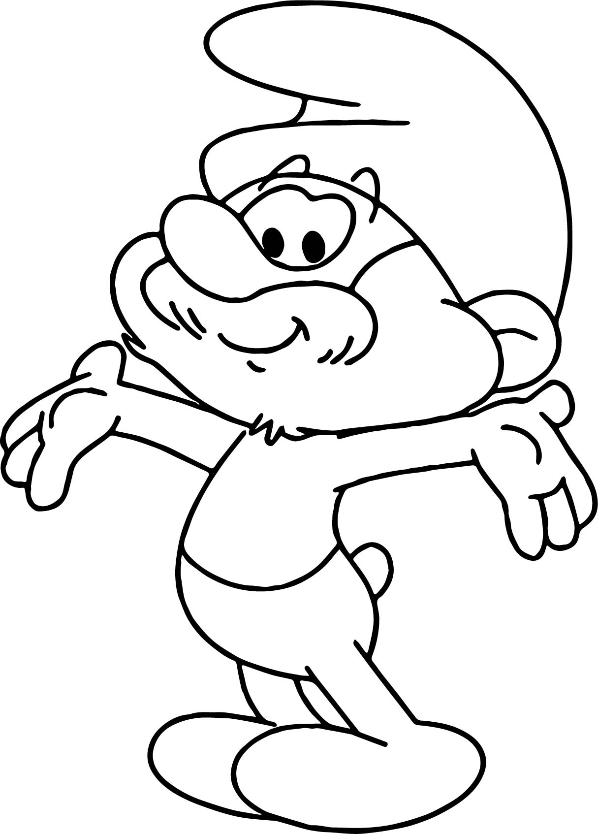 papa smurf coloring pages 13 papa smurf coloring page pages coloring smurf papa 