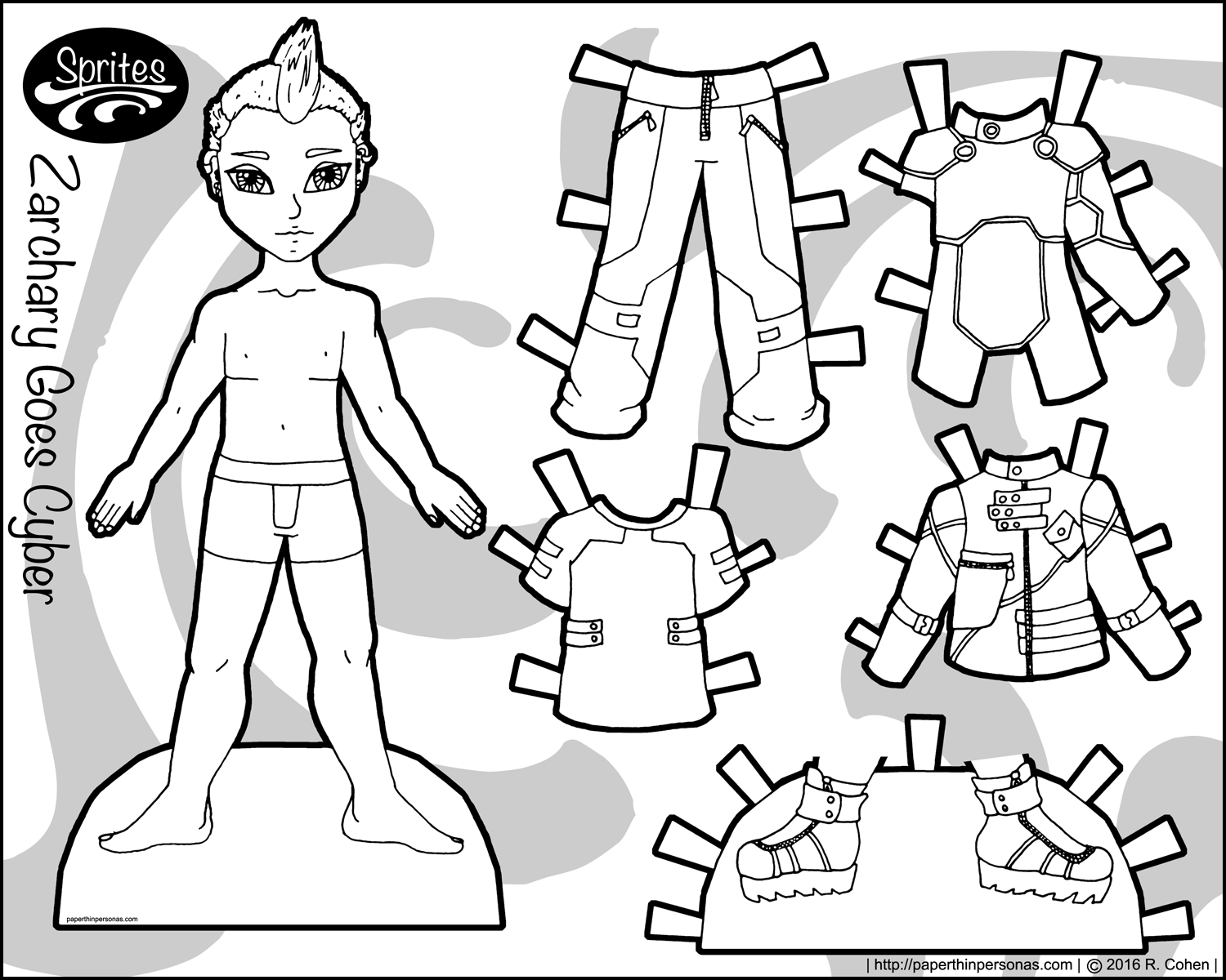 paper dressing up dolls zachary goes cyber printable paper doll paper thin personas paper up dressing dolls 