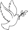 peace dove coloring page religious christian christmas color pages coloring dove page peace 