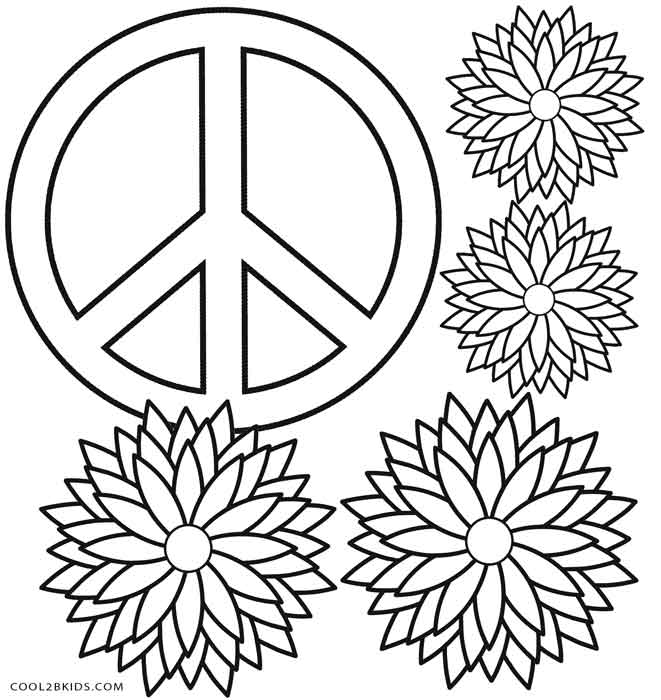 peace sign coloring page ausmalbilder für kinder malvorlagen und malbuch peace peace sign page coloring 