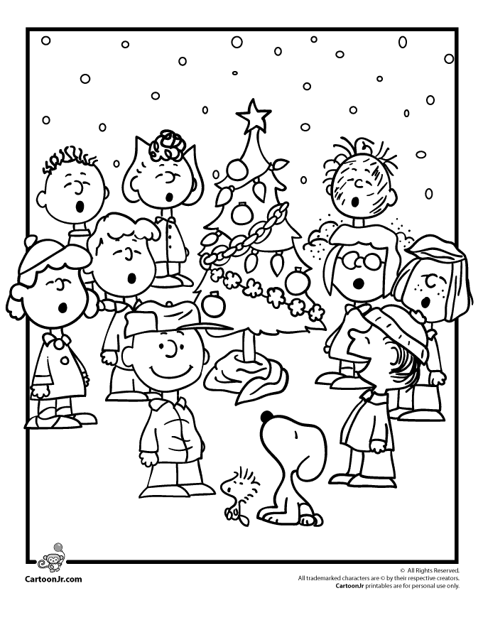 peanuts christmas coloring pages charlie brown christmas coloring pages with the peanuts peanuts coloring pages christmas 