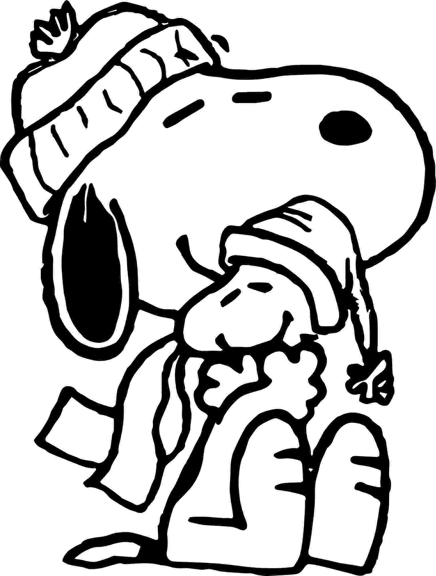 peanuts christmas coloring pages free printable charlie brown christmas coloring pages for coloring christmas peanuts pages 1 1