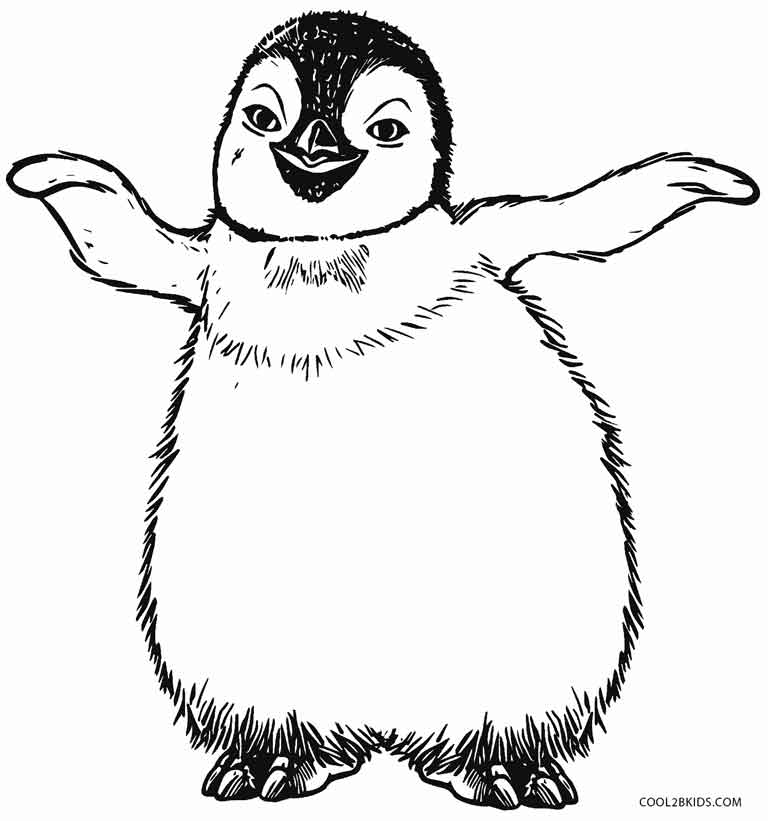 penguin colouring page baby penguin coloring pages getcoloringpagescom penguin colouring page 