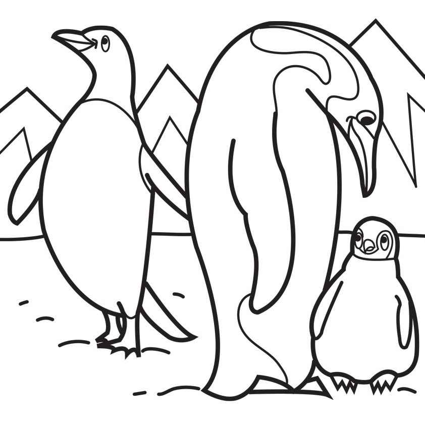 penguin colouring page penguin coloring pages minister coloring penguin page colouring 